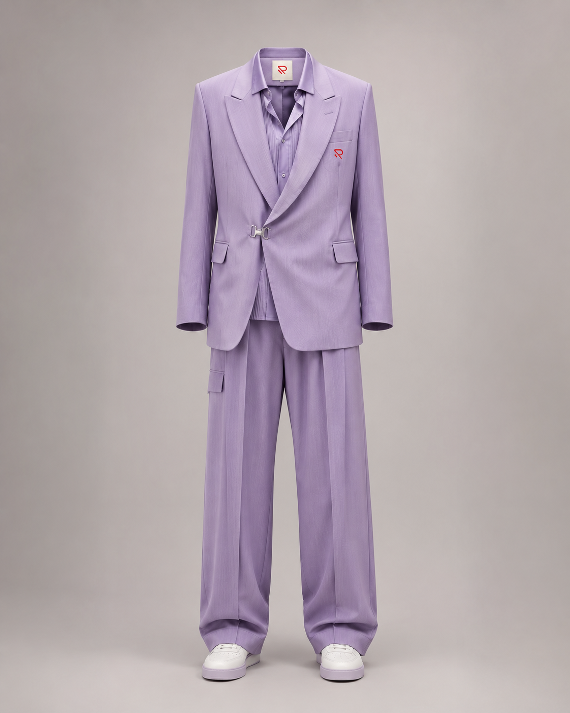 Red Fashion signature Gen Z suit